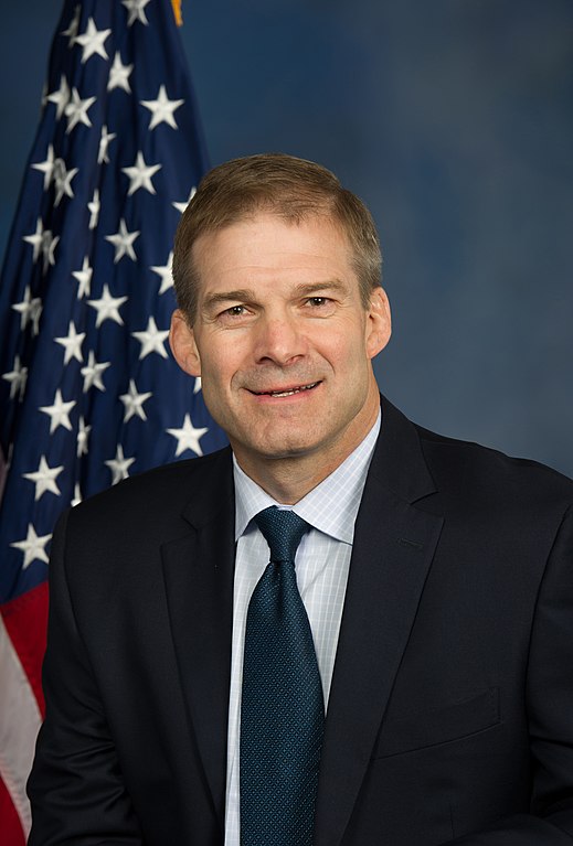 Foto oficial de Jim Jordan, 114º